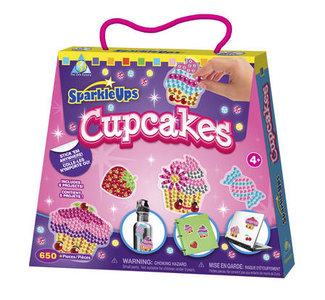 Sticky Mosaics Sparkle Cupcakes