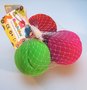 Rubbabu 3 mini balls pink-green-red 